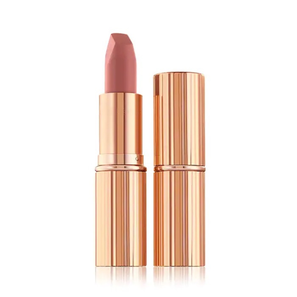 Charlotte Tilbury full sized Matte Revolution Lipstick pillow talk